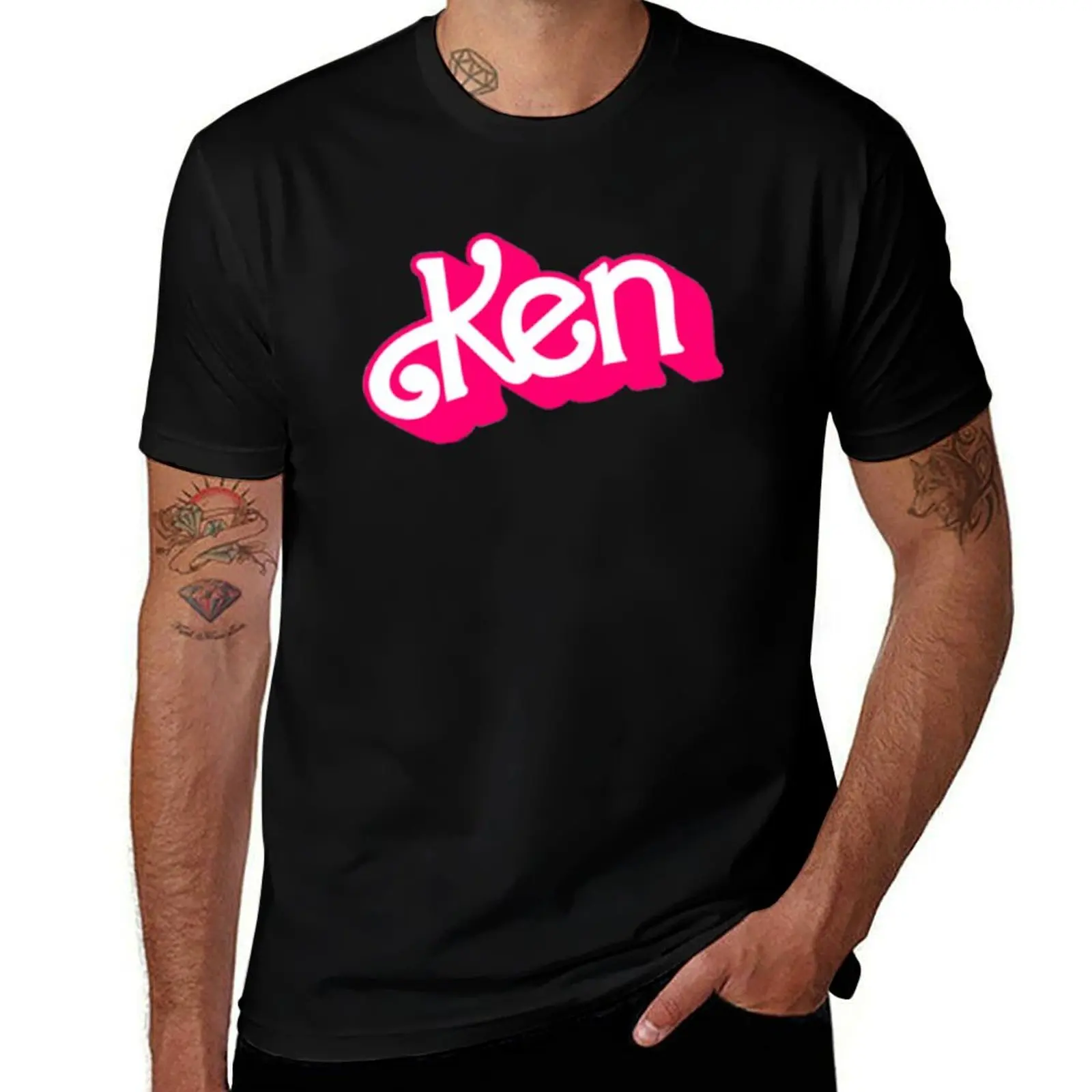 Ken Logo Classic T-Shirt Work Duty Casual T-Shirt