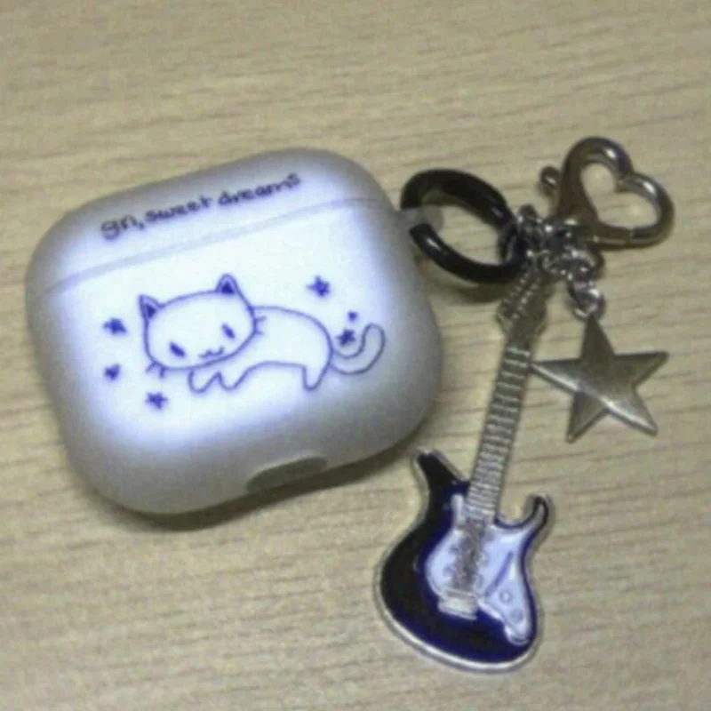 Star Cat Is Suitable For Airpods 2/3 Anti Fall Pro2 Wireless Bluetooth Earphone Case With Frosted High-End Feel Niche Simplicity