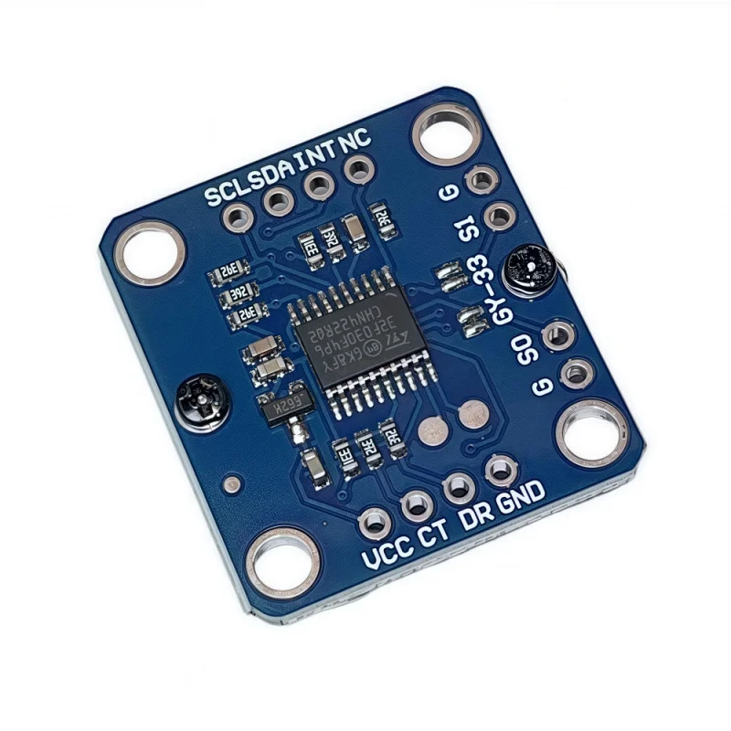 وحدة استشعار الألوان GY-33 TCS34725 مع واجهة MCU وI2C وUART مدمجة، توازن أبيض تلقائي، مخرج RGB مباشر
