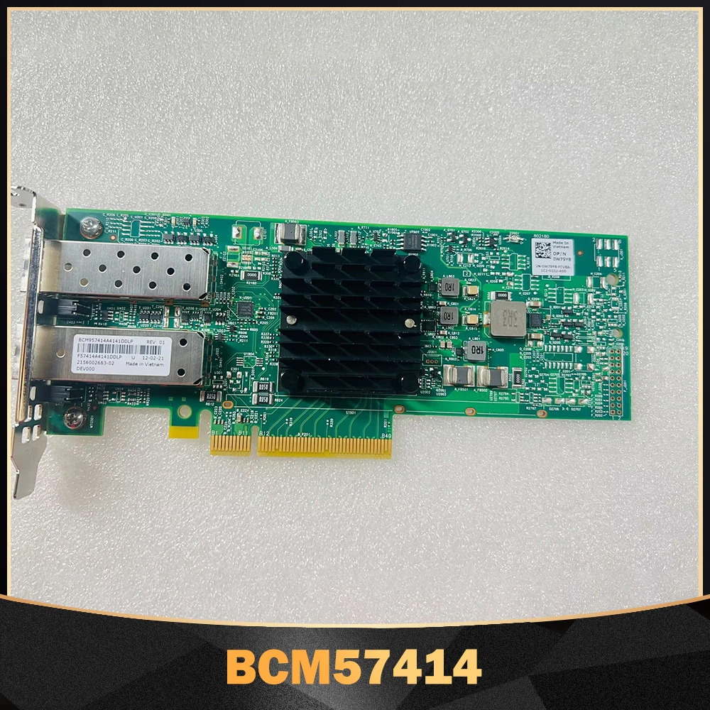 For DELL Broadcom 10G/25G dual-port Ten Gigabit optical port NIC 0W79Y8 BCM57414