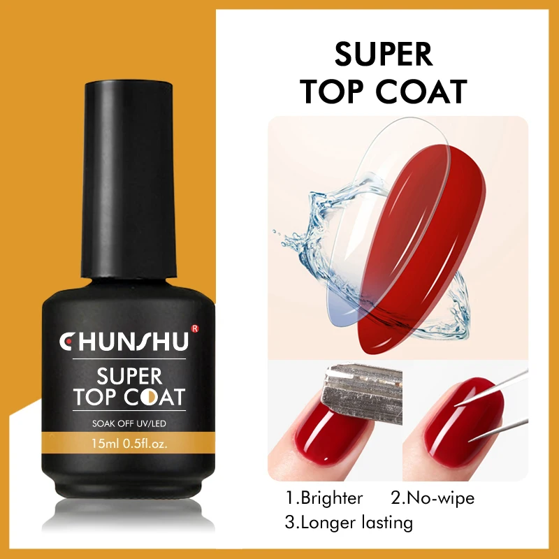 CHUNSHU TPO Gratis 6 IN 1 Uitbreiding UV Gel Polish In Een fles Builder Nagelgel Rubberen Basislaag Semi Permanente Nagels Art 15 ML