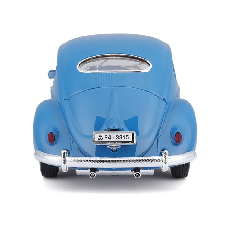 1:18 Volkswagen1955 Kafer-Beetle Car Diecast Model Bburago Original Edition Alloy Luxury Vehicle Toys Collection Ornaments Gift