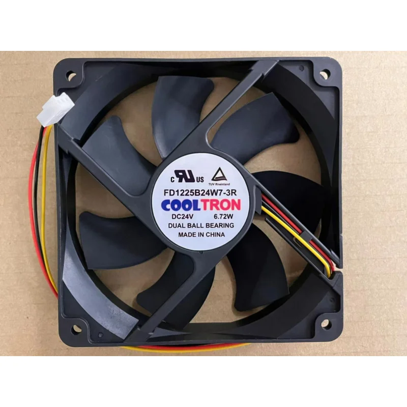 FD1225B24W7-3R DC24V 6.72W FOR COOLTRON three wire axial fan