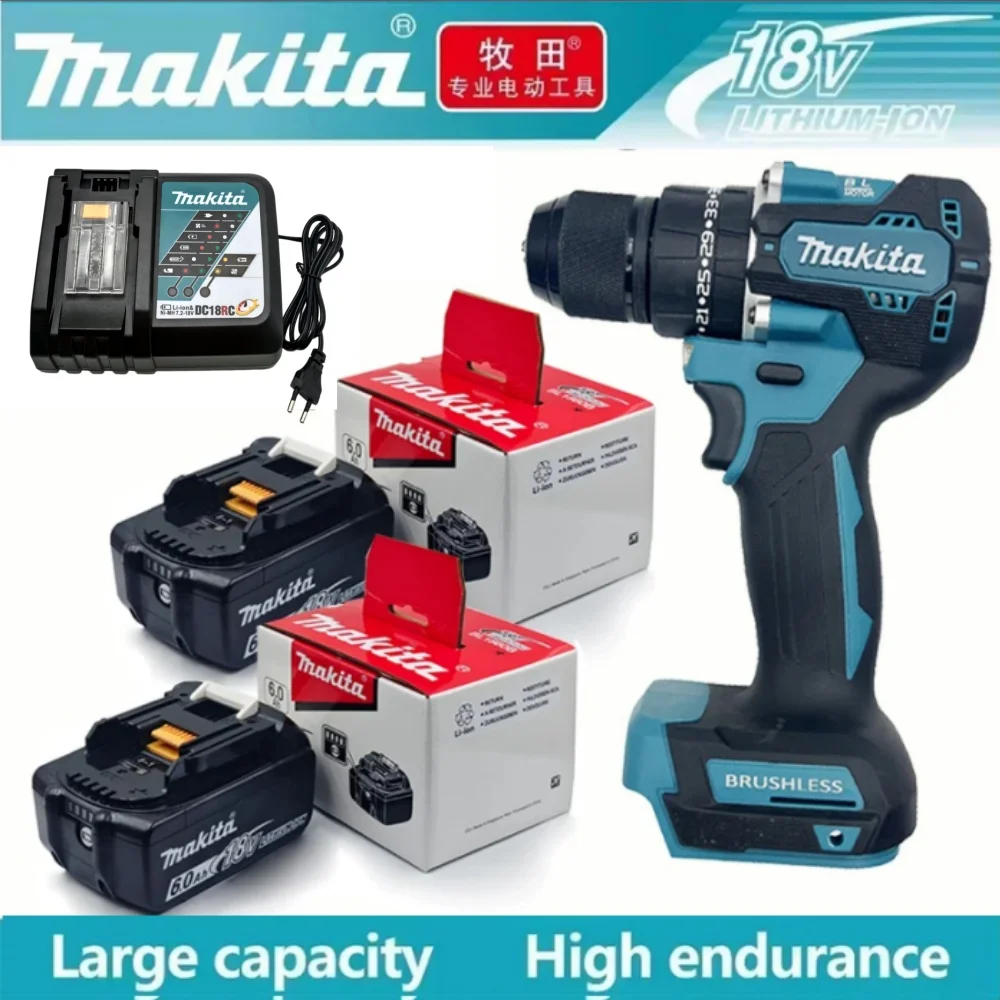 

Genuine 6AH makita BL1860 18V Battery Power Tools Li-ion Replacement LXT BL1850 BL1840 for 18V Screwdriver with BMS TPCELL 18V