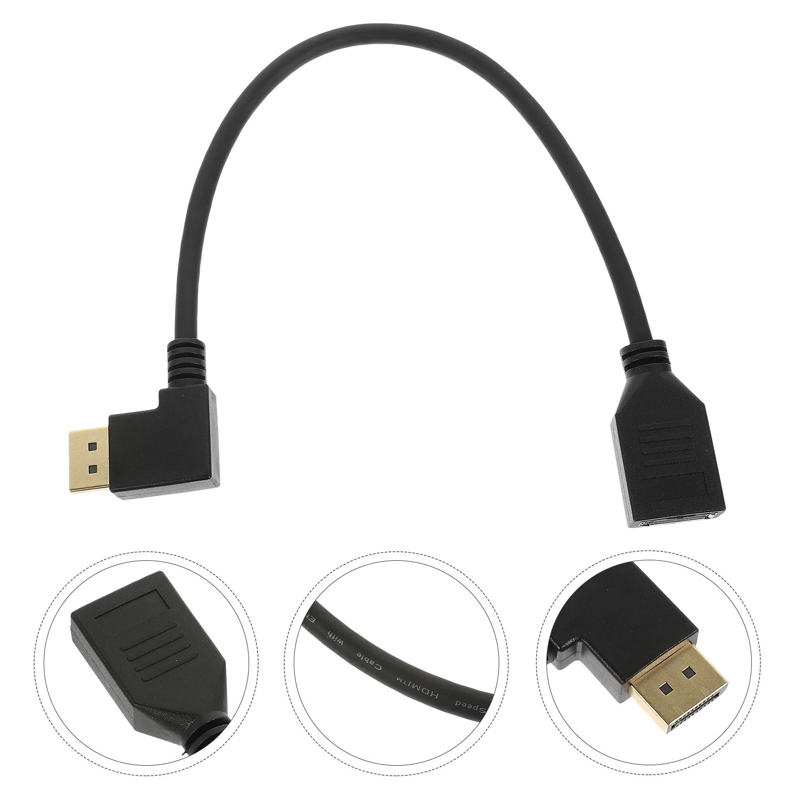 

Computer Displayport Extension Cable 1 Oxygen-free Copper Wire Core Male Female Adapter