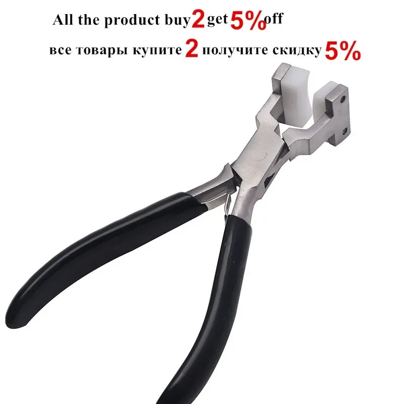 Bracelet Bending Pliers with Nylon Jaw, Wire Forming Craft Tool for DIY Jewelry Making Supplies