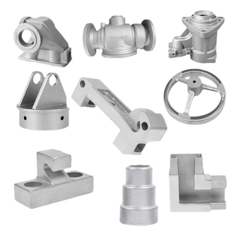 Precision 304 Stainless Steel Silica Sol Investment Casting Parts | High Complexity Connectors & Fittings for Industrial Machine