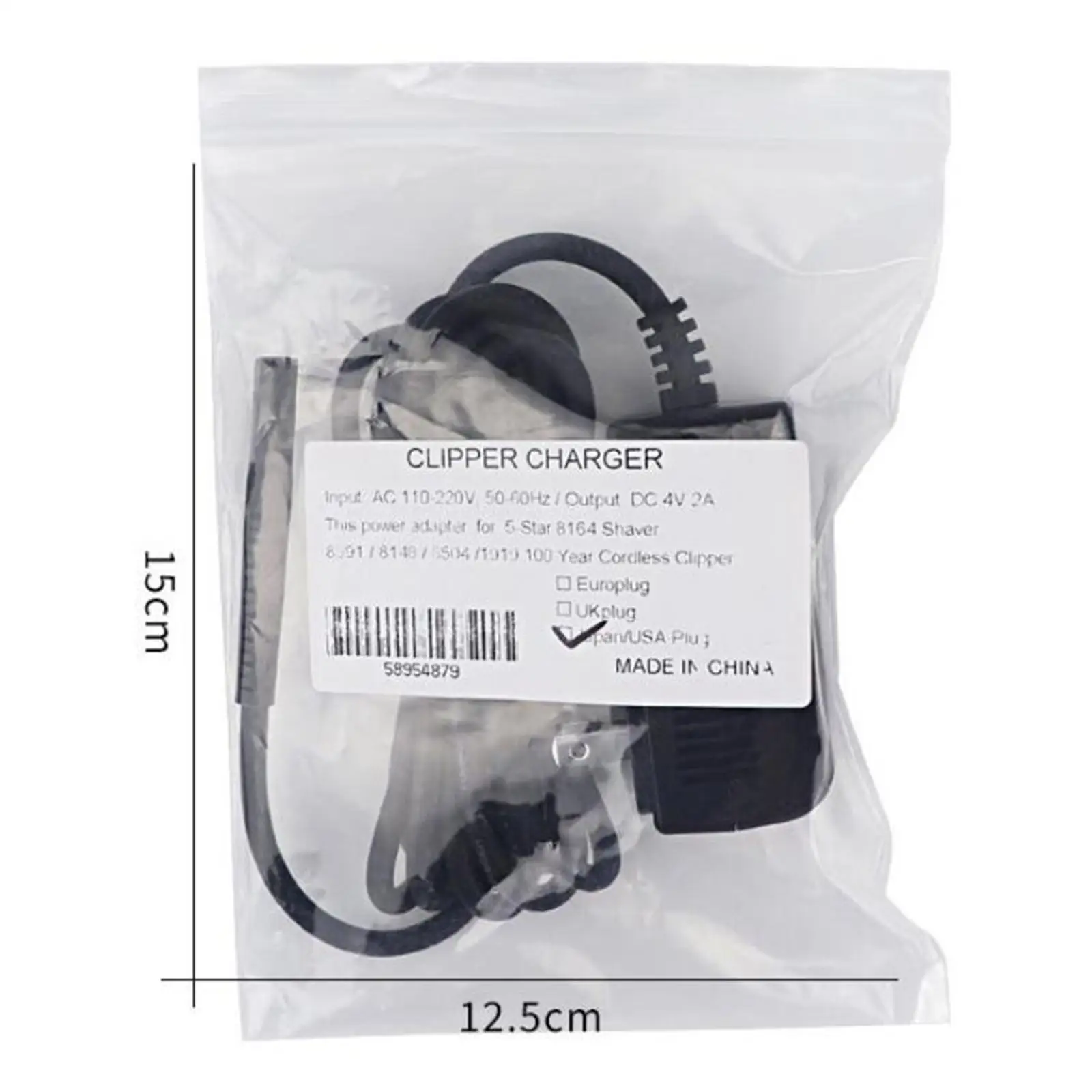 Durable Adapter Chargers For Wahl Clippers Scratch-proof And Impact-resistant Original Model