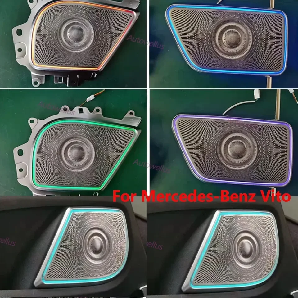 Autowellus For V Class W447 2016+ Dynamic Chasing Ambient Lighting Original Mold Replacement Atmosphere Lamp 12V 10W