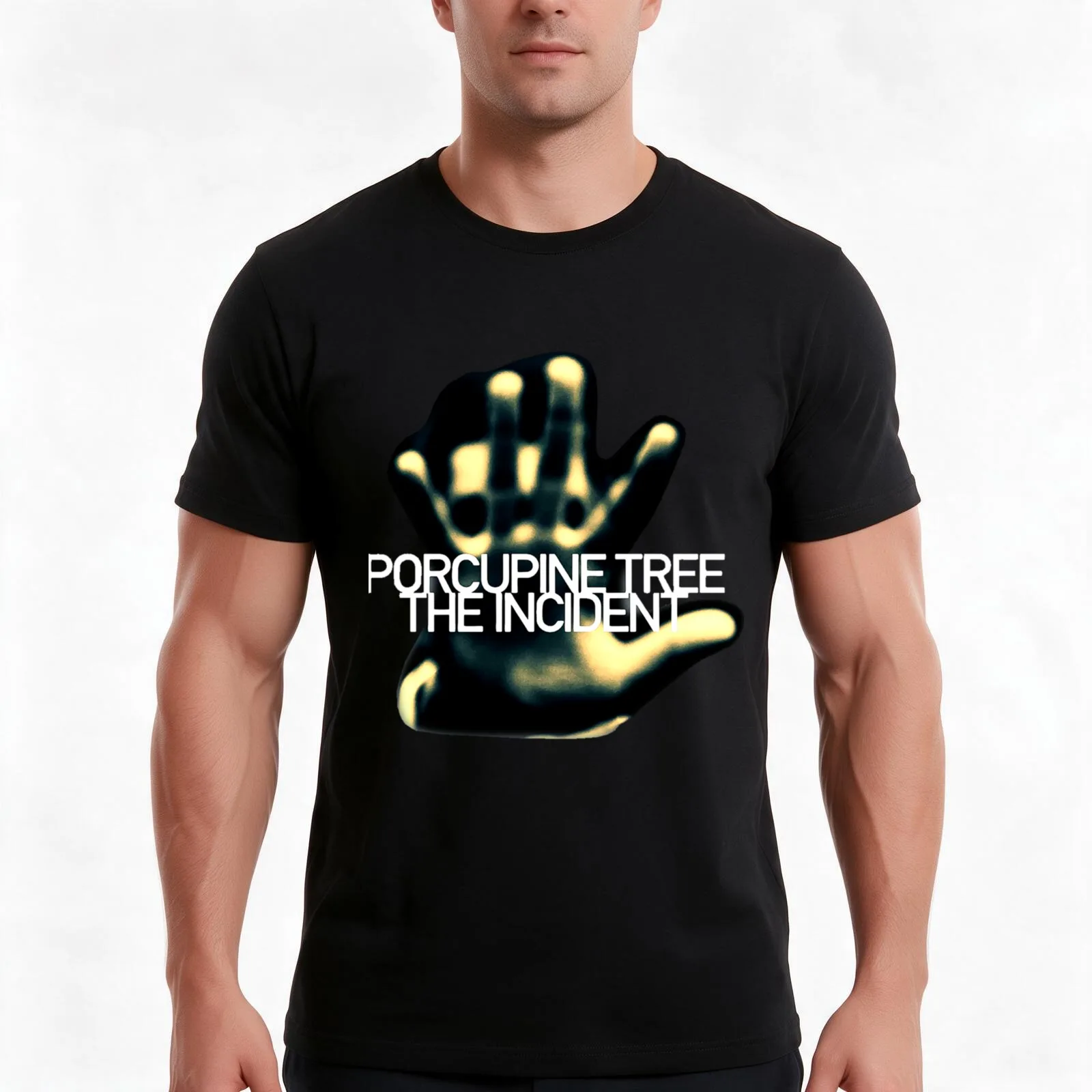 porcupine tangan T-Shirt Summer Casual Cotton Tee Oversized Streetwear Tops Vintage Graphic Print Loose Fit Short Sleeve