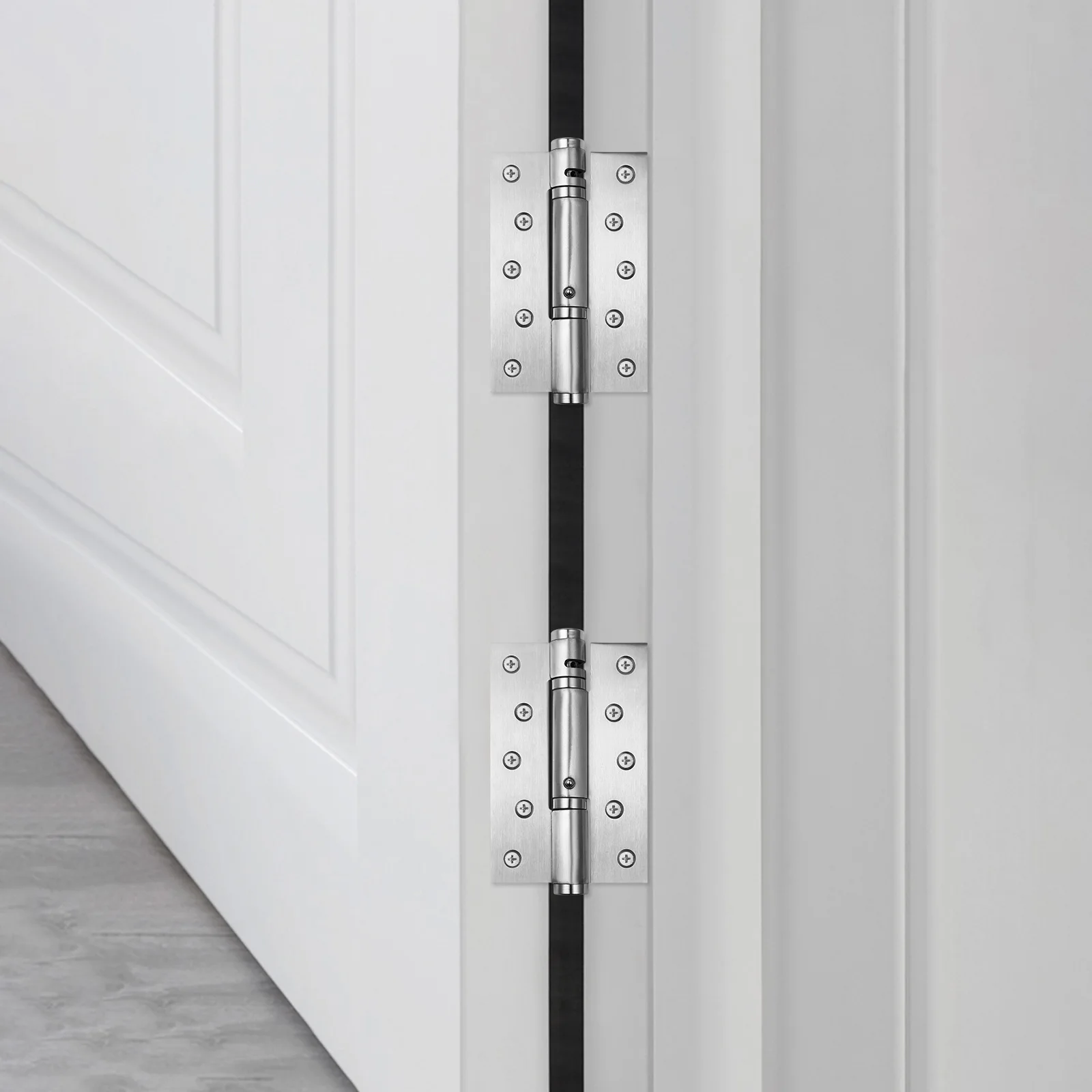 

Automatic Self Closing Spring Hinge Heavy Duty Stainless Steel Door Hinges for Corridors Boilers Apartments Entrances Stairways