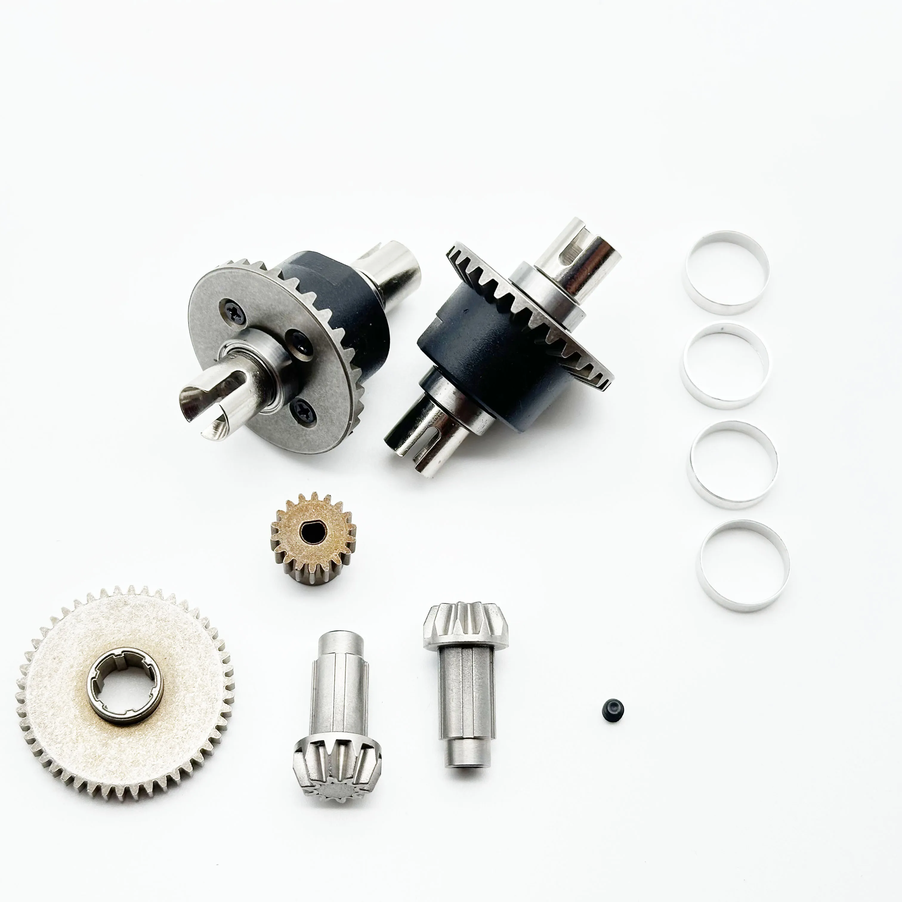 Accessoires voor SCY16101PRO 16102PRO 16103PRO 16201PRO RC Auto Borstelloze versie JJRC Q130B Borstelloze metalen accessoires Onderdelen