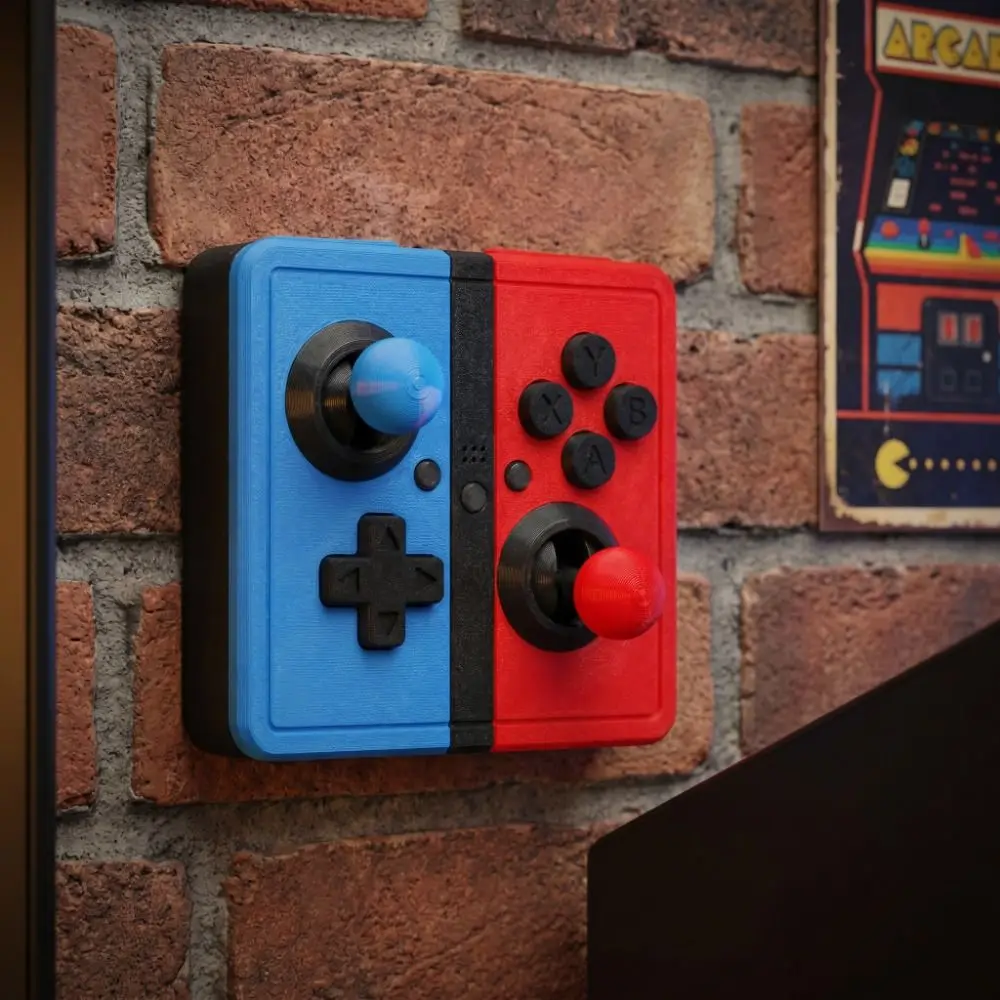 Creative Light Switch Guard Covers Retro Arcade Games 3D Printed Console-shaped Switch Cover Waterproof Removable
