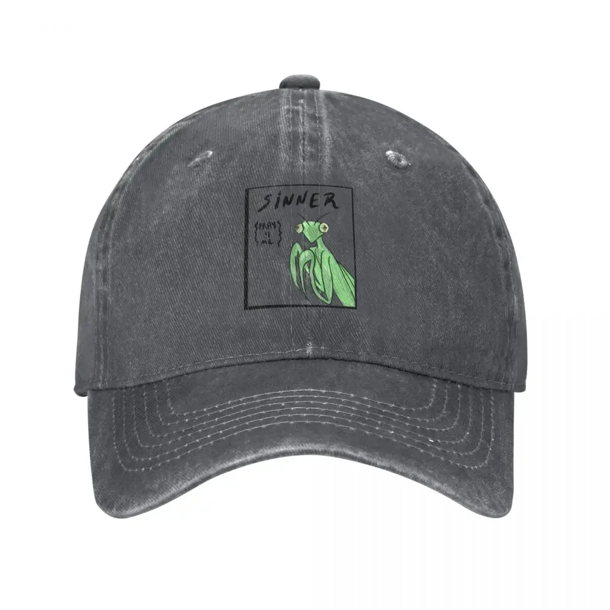 SINNER{PRAY 4 ME} MANTIS Baseball Cap Horse Hat New In Hat Hood Men Golf Wear Women's