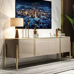 Soporte de Tv único y moderno Para sala de estar, mueble de almacenamiento con cajón, mueble de salón de lujo Simple