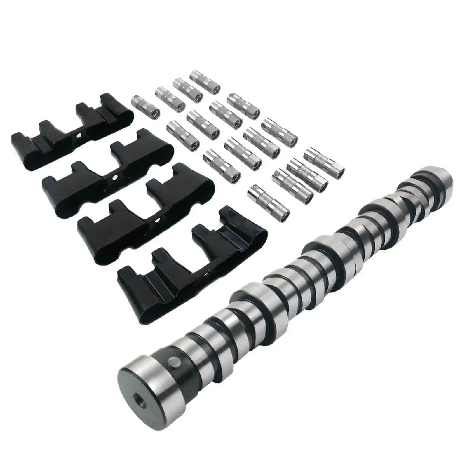 Engine Valve Camshaft 16pcs Lifters 4pcs Guides Set Kit For 6.0 6.4 L v8 Diesel Ford Powerstroke F250 F350 F450 F550 Excursion