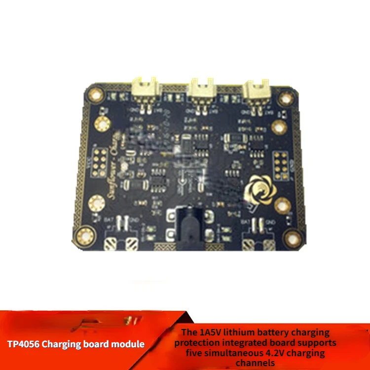 TP4056 Charging Board Module 1A5V Lithium Battery Charging Protection Integrated Board Supports 5 Channels of 4.2V Simultaneous