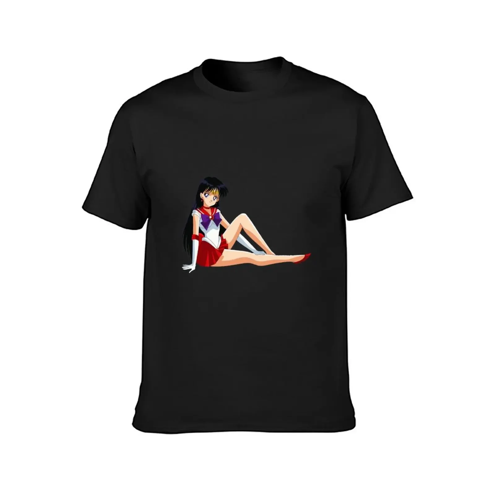 Sailor Mars T-Shirt quick-drying basketball graphic tees oversized summer clothes clothes for men