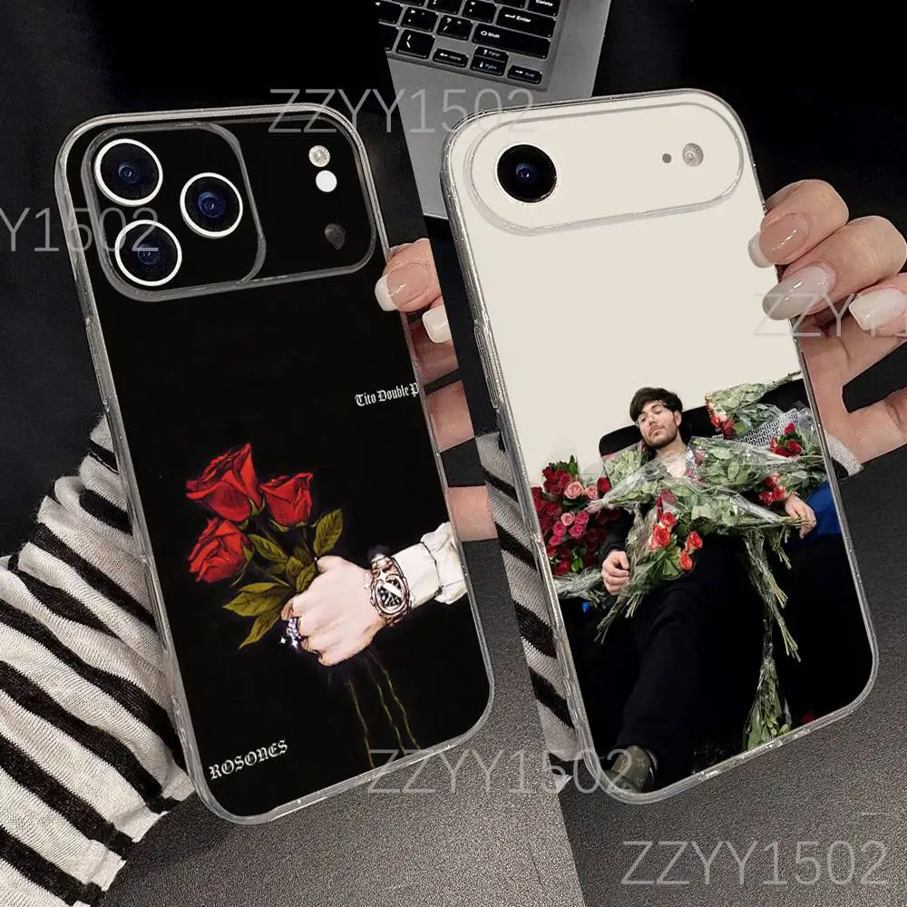 

Tito Double P INCOMODO For iPhone 7,8,17,16,15,14,13,12,11 Pro,Max,Plus,X,XS,XR,SE4,E Mini Transparent Soft Phone Case