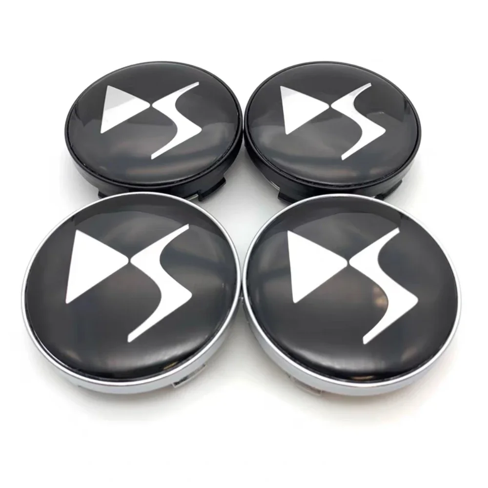 4PCS/lot 60MM DS Car Wheel Center Hub Caps for DS DS3 DS5 DS6 Deesse PSA logo Stylish Hard Wearing Replacement Dust Cover