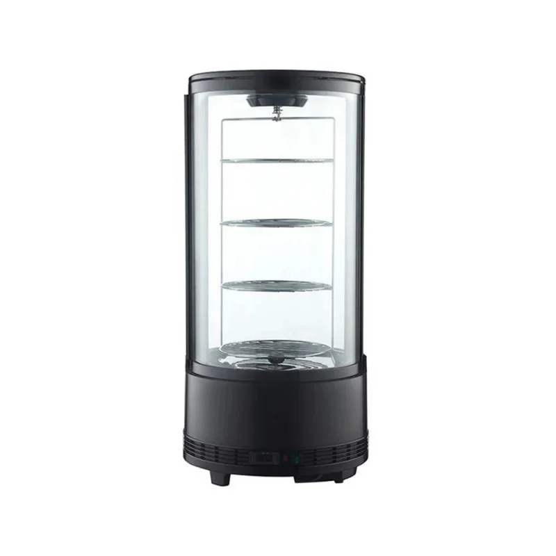 custom.Floor Standing Eco-friendly Wooden Bread Cabinet Cake Shelf Counter Bakery Display Rack