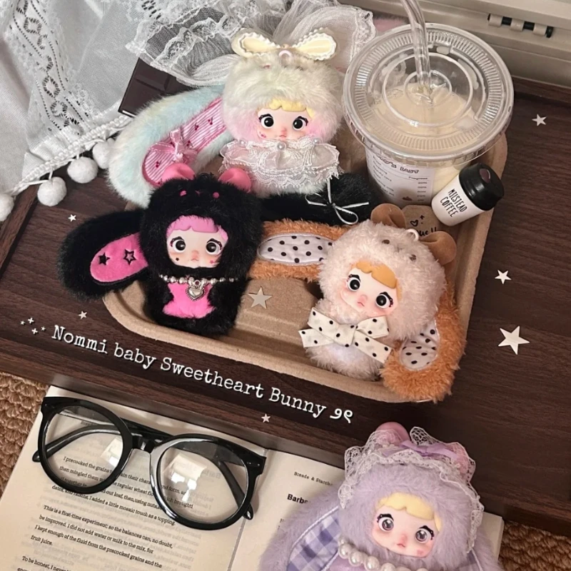 

Genuine Nommi Mibao V2 Baby Sweetheart Bunny Blind Box Doll Bag Pendant Vinyl Mystery Box Girl Birthday Surprise Gift
