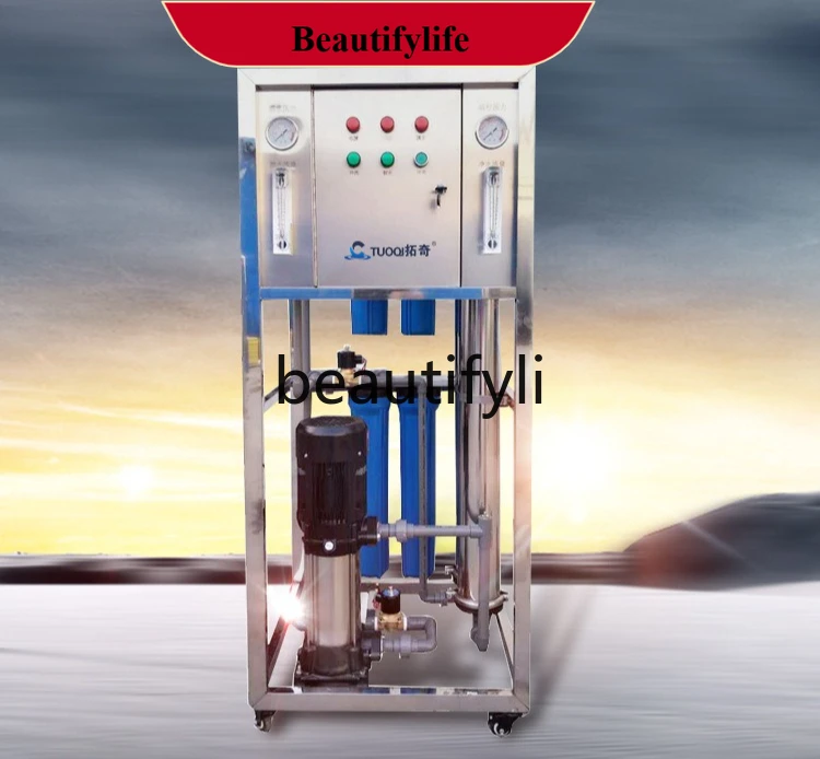 

AB02 Reverse Osmosis Pure Water Machine for Schools and Commercial Use, Water Treatment Equipment with Automatic Cleaning