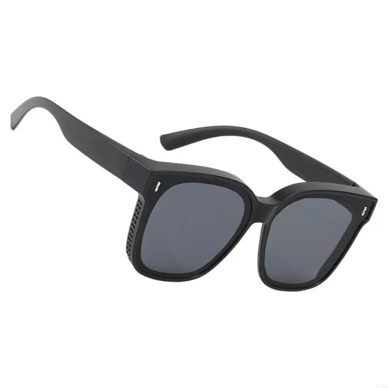 Light weight Frame Sun Glasses Square Polarized Sunglasses Versatiles Sunglasses for Active and Leisures 6XDA