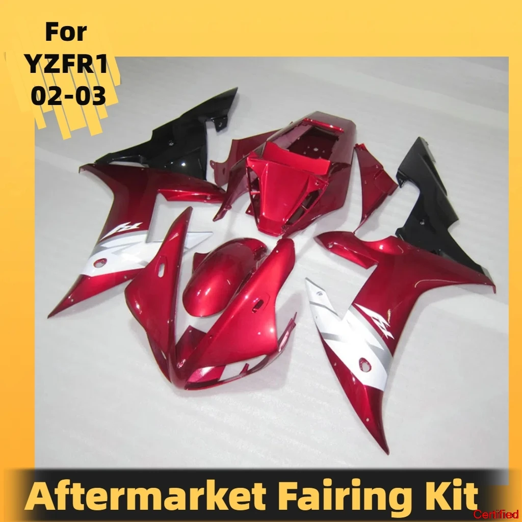 YZF R1 2002 2003 Fairings لياماها 02 03 كاملة دراجة نارية البلاستيك مكون الجسم مجموعة الهدايا المجمعة