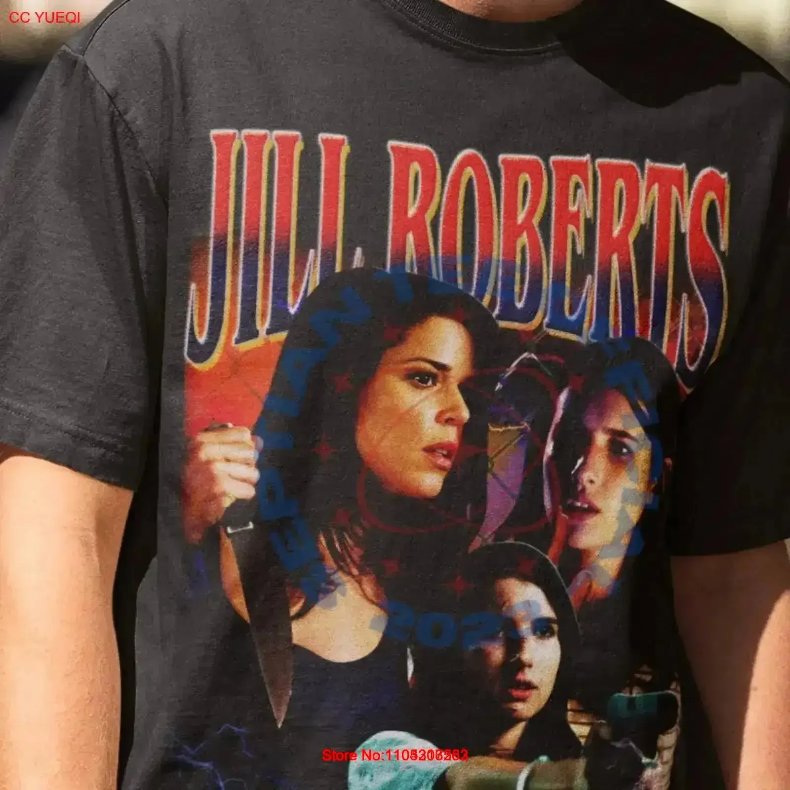 Limited Super Fresh Jill Roberts T Shirt Homage 90s Rob vintage Washed Stretched streetwear Slightly Soft Comfortable Stylish