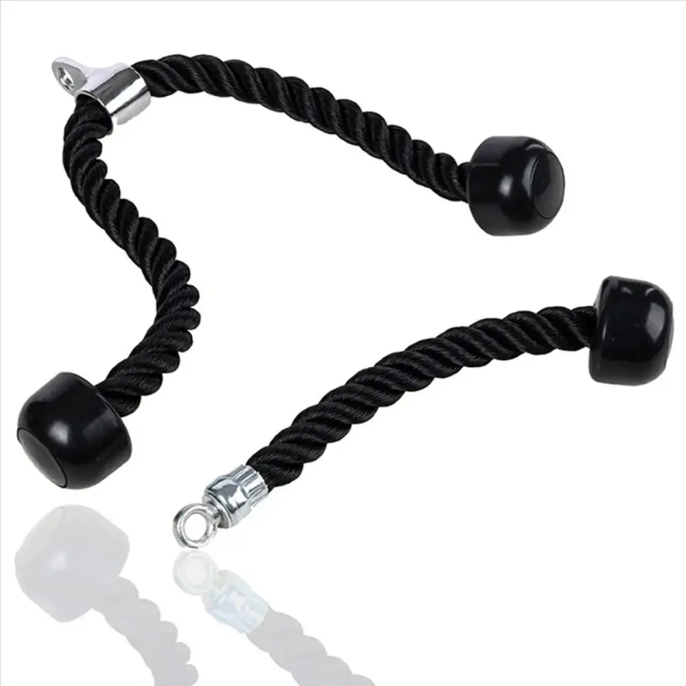 Portable Triceps Pull Down Rope Multi-Use Heavy Duty Gym Pulldown Rope Muscle Training Nylon Biceps Rope Bodybuilding Exercise