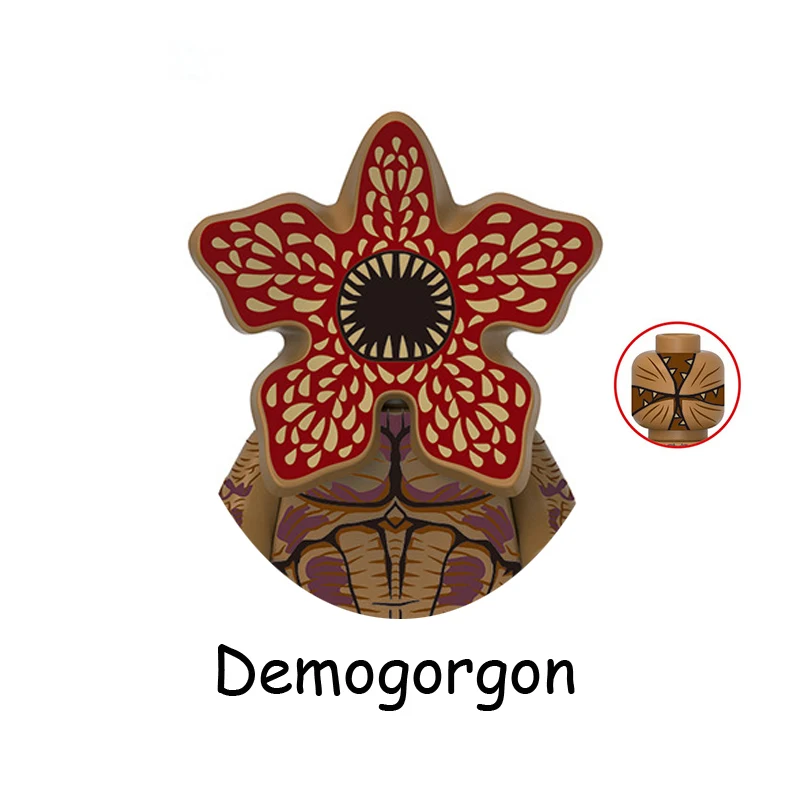 Dustin, Mike, Eleven & Demogorgon Building Blocks Set - Image 4