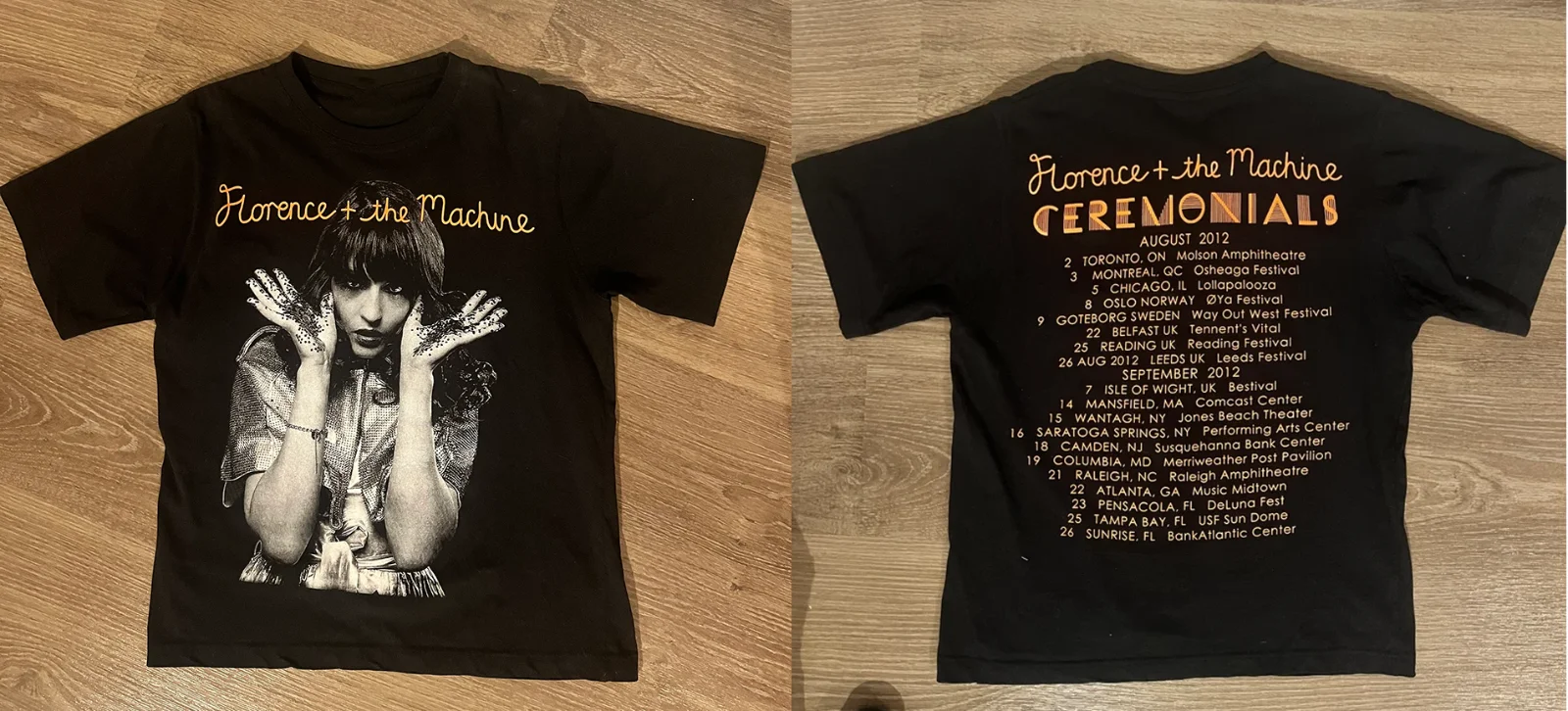 2 sides Florence and the Machine Ceremonials Shirt Black Unisex S-5XL KE250