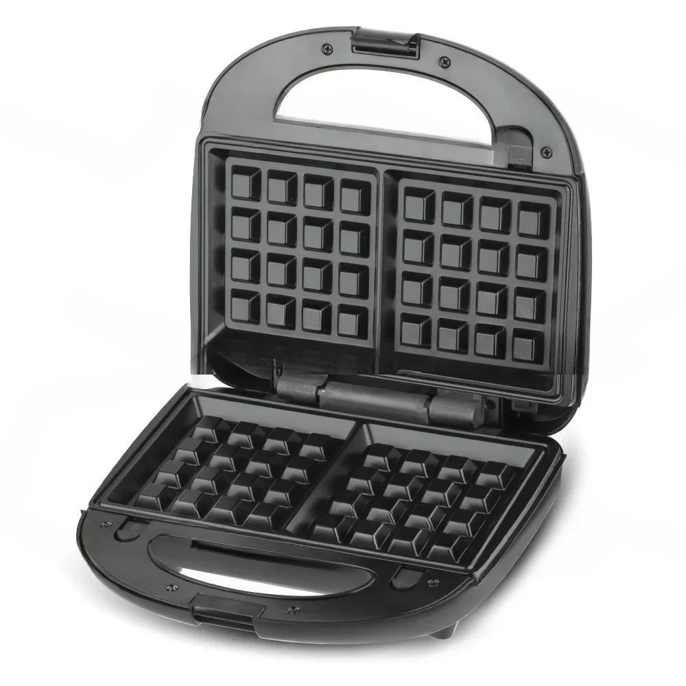 Factory Direct 2026 3 in 1 Sandwich Maker Breakfast Maker Double Sided Heating Multifunctional Toast Waffle Maker 6