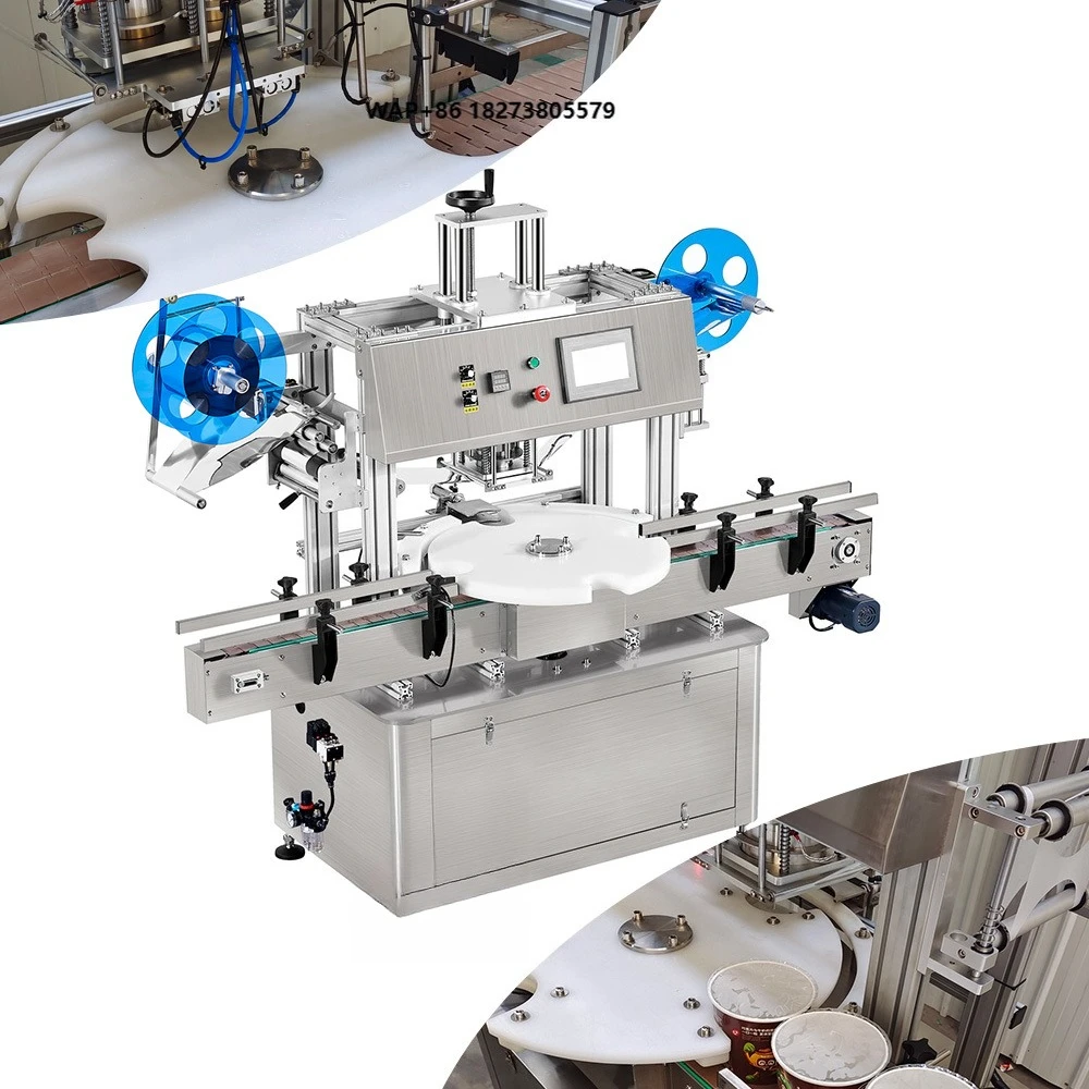MTW Paper Plastic Film Bubble Milk Tea Boba Cup Sealer Automatic Cup Sealing Machine