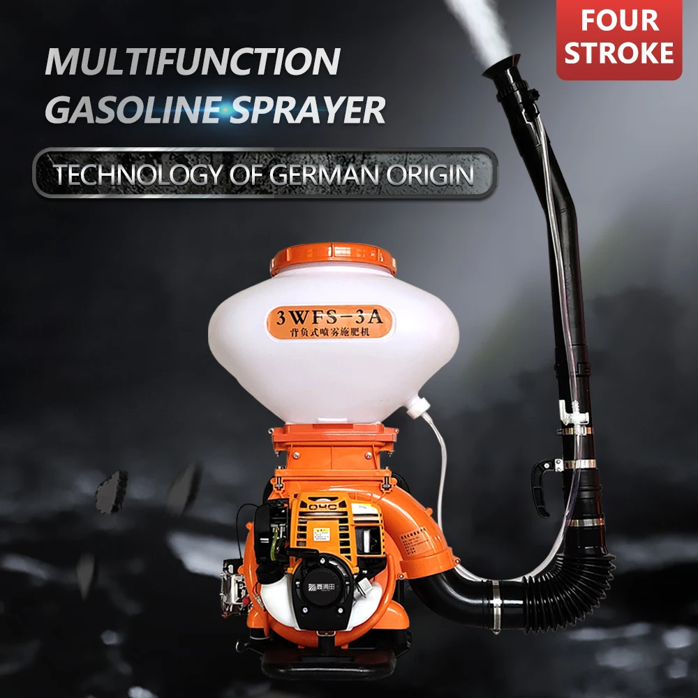 4 stroke agricultural mist gasoline engine backpack power mist duster and sprayer