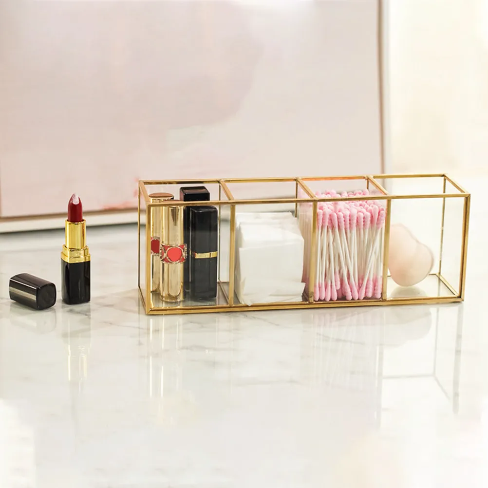 glass-pen-holder-multi-compartments-makeup-brush-organizer-pencil-cup-organizer-clear-stationery-storage-box-vanity
