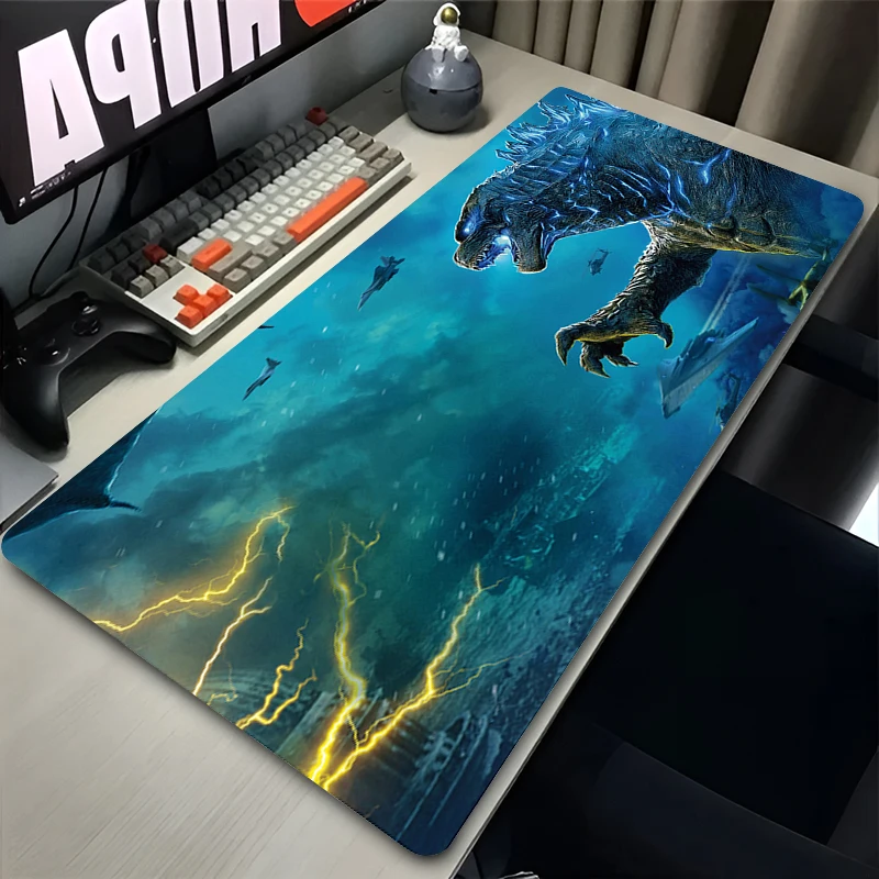 منصات الماوس PC اليابان أنيمي الإرهاب الوحش لوحة المفاتيح ملحقات ألعاب الكمبيوتر المحمول G-godzillaes لوحة الماوس لعبة حصيرة مكتبية باردة