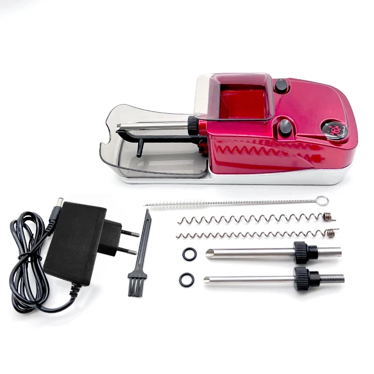 3 In 1 Electric Automatic Cigarette Rolling Machine Filling Tobacco for  5.5/6.5/8mm Tube Roller Cigarette Maker Smoking Tools