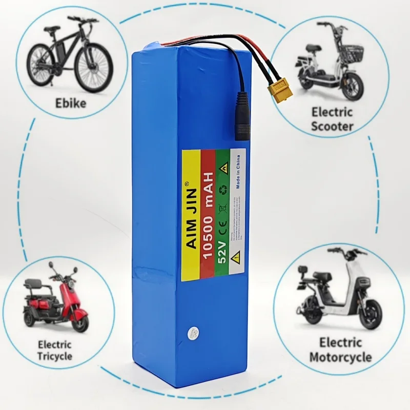 14S3P 52 فولت 10500 مللي أمبير 18650 بطارية ليثيوم أيون حزمة رائجة البيع قدرة عالية للأدوات والمعدات