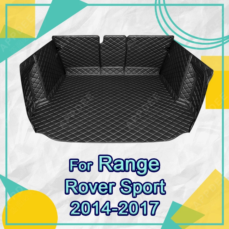 

Автомобильный коврик для багажника с полным покрытием для Landrover Range Rover Sport 2014-2017 16 15, защитная накладка для багажника автомобиля, аксессуары для защиты интерьера