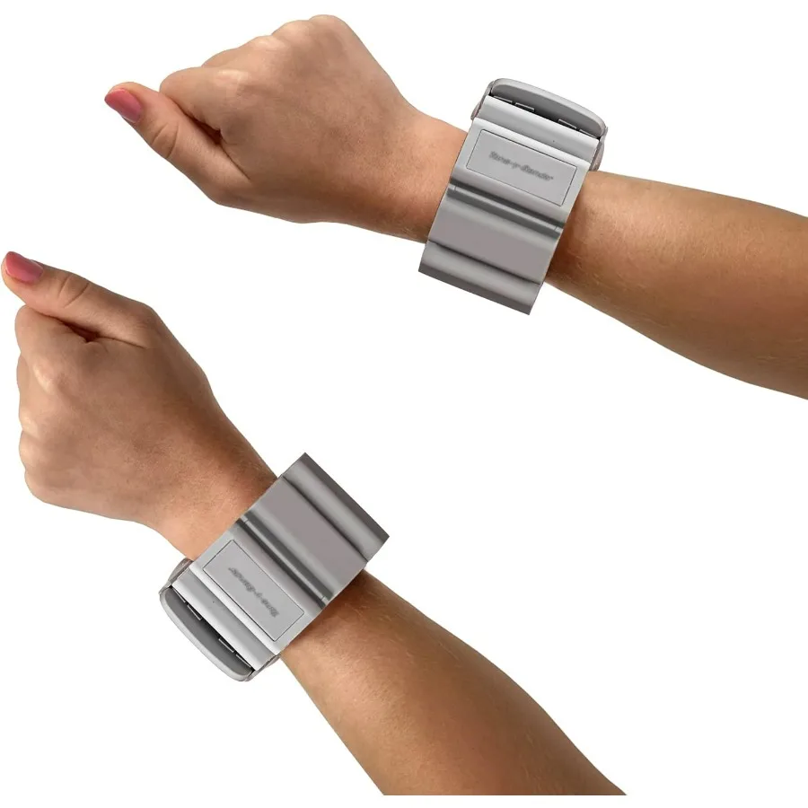 مجموعة أوزان معصم ToneyBands قابلة للتعديل سعة 1 رطل مكونة من 2 أوتاد مرجحة قابلة للإزالة لتدريبات اللياقة البدنية المحسنة مثالية لـ Zumba Da #1