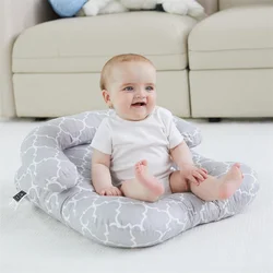 Baby Nursing Pillows Breastfeeding Anti-spill Pillow Infant U-Shaped Newborn Cotton Feeding Waist Cushion baby learn sit pillow