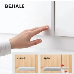 Wardrobe door rebounder handle-free push-type springer switch magnetic invisible door bead cabinet door