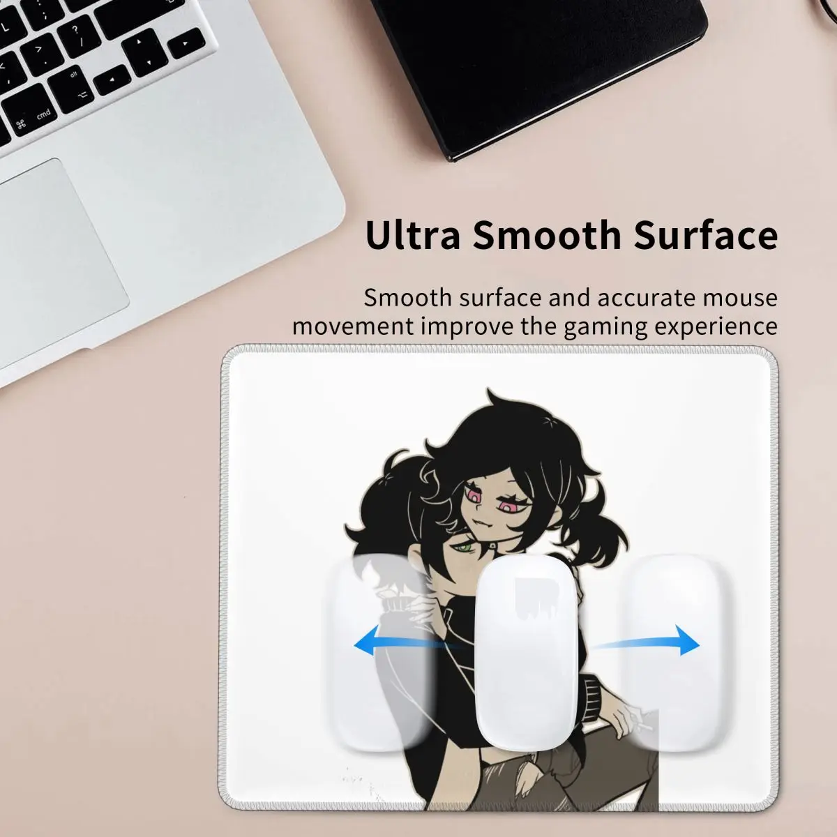 Ashley Dan Andrew The Coffin Of Andy And Leyley Mouse Pad Keyboard Komputer Mouse Mat Gamer PC Laptop Desk Mat Table Mats