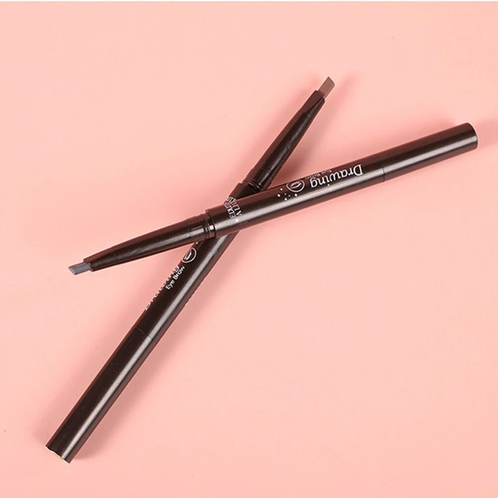 1~5PCS High Quality Material Double Eyebrow Pencil Brown Grey Waterproof Eyebrow Pencil Not Easy To Break Waterproof