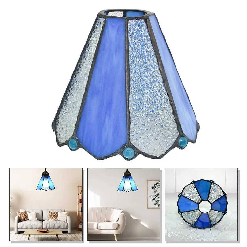 Glass Lampshade Home Decor Decorative Unique Light Cover Ceiling Accessory Decorations Use Delicate Hanging