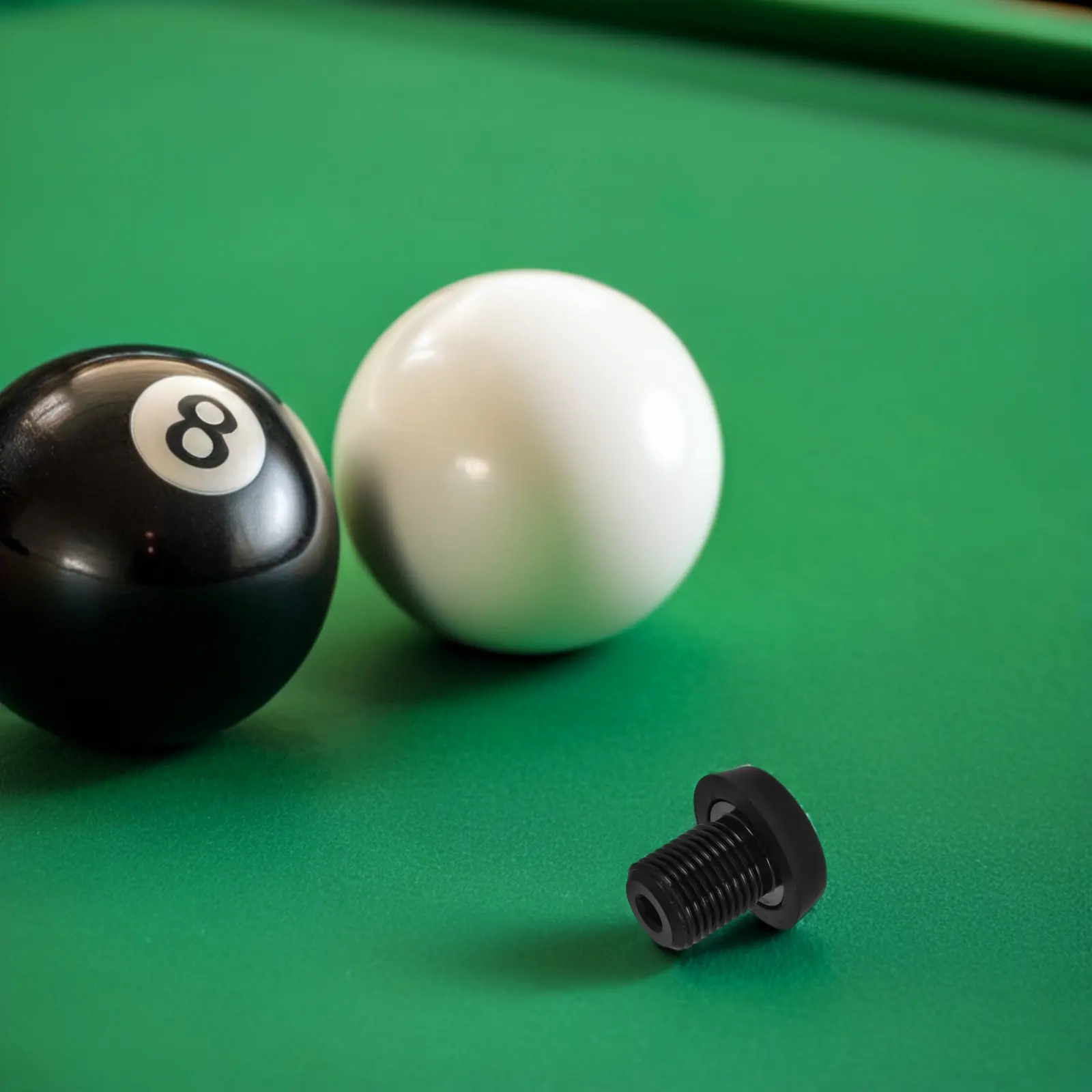 Black Snooker Pool Cue Bottom Rubber Plug Billiard Cue End Protector Replaceable Cover Bumper Pool Player Accessories