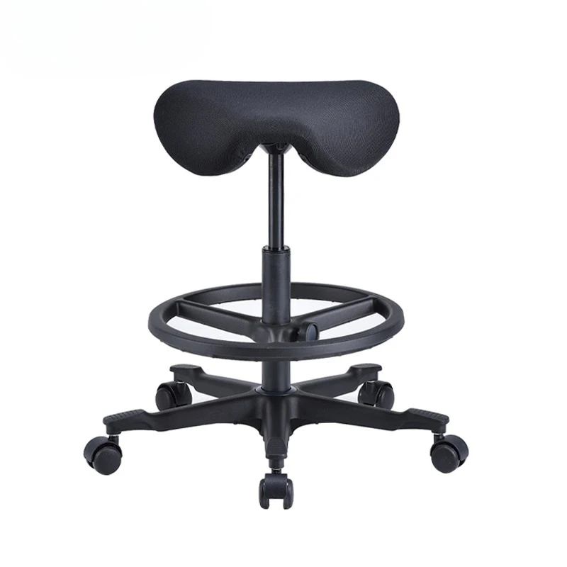 New Saddle Automatic Braking Caster with Foot Ring Swivel Chair