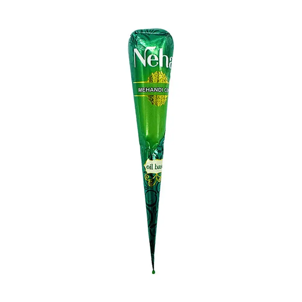 1/12 Stück Reine Natürliche Organische Braune Henna-Creme, Braune Henna Temporäre Tattoo-Creme, Semi-Permanente Henna-Kunst Tattoo-Creme